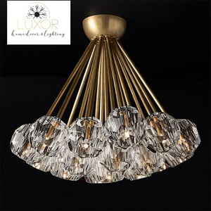 chandeliers Graciano Crystal Chandelier - Luxor Home Decor & Lighting