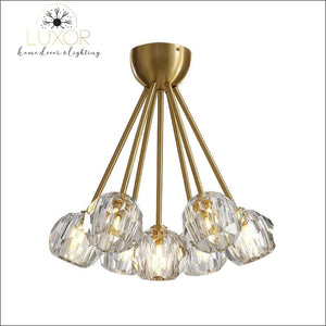 chandeliers Graciano Crystal Chandelier - Luxor Home Decor & Lighting