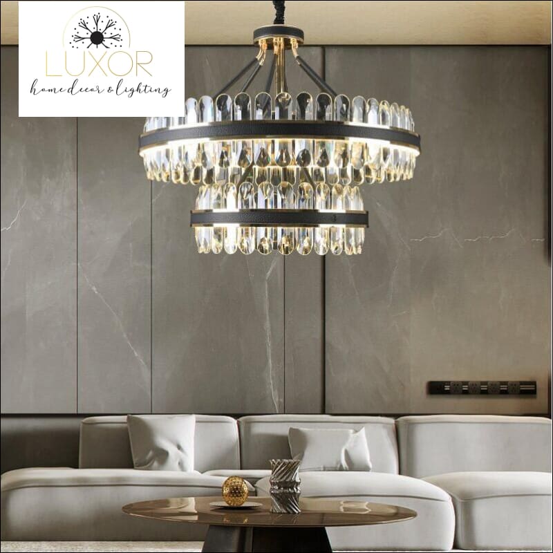 chandelier Halize Lucrative Crystal Chandelier - Luxor Home Decor & Lighting