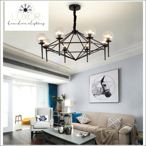 chandeliers Hawking Gold Chandelier - Luxor Home Decor & Lighting