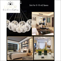 chandeliers Howard Globe Chandelier - Luxor Home Decor & Lighting