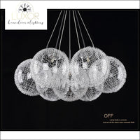 chandeliers Howard Globe Chandelier - Luxor Home Decor & Lighting