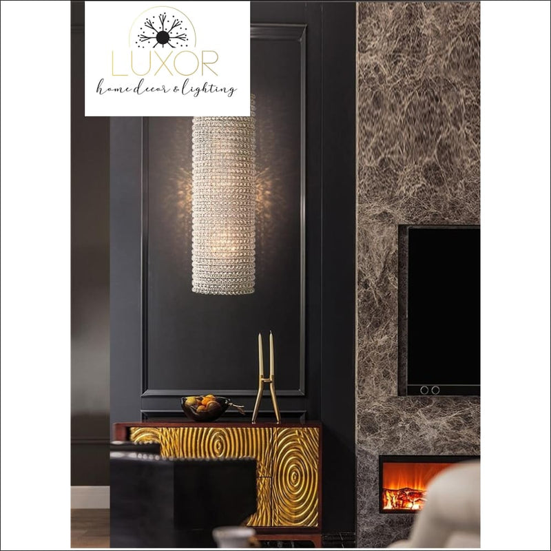 Kronos Crystal Wall Sconce - wall lighting