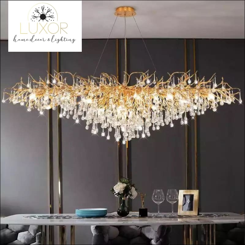 Luxury Goddess Crystal Chandelier - chandeliers