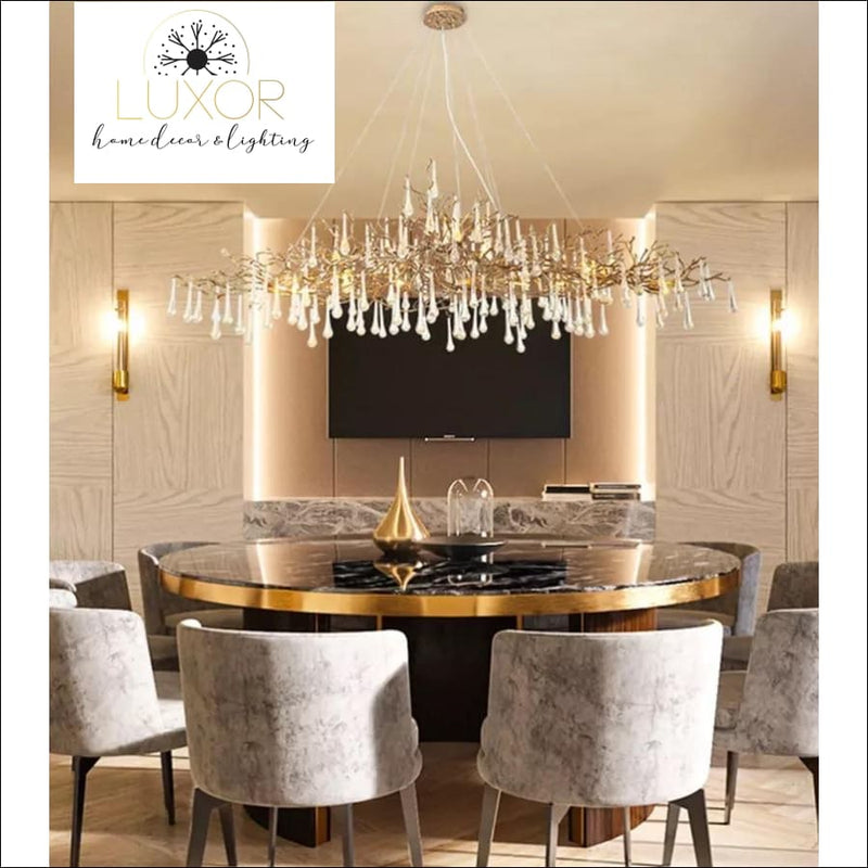 chandeliers Luxury Goddess Crystal Chandelier - Luxor Home Decor & Lighting