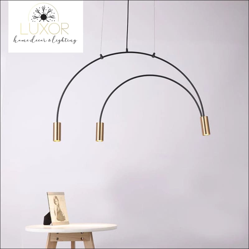 Modern Hook Pendant Light - pendant lighting