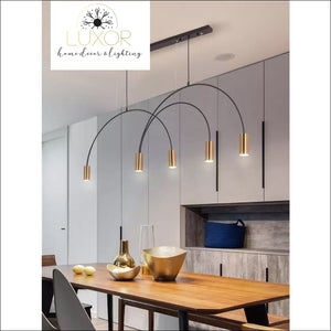 Modern Hook Pendant Light - pendant lighting