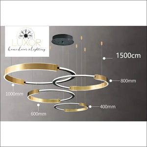 Nova Contemporary Ring Chandelier - Chandelier