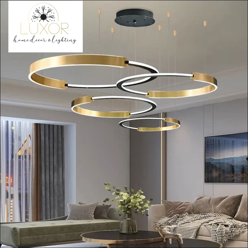 Nova Contemporary Ring Chandelier - Chandelier