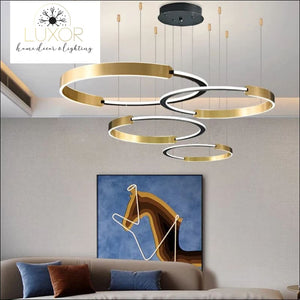 Nova Contemporary Ring Chandelier - Chandelier