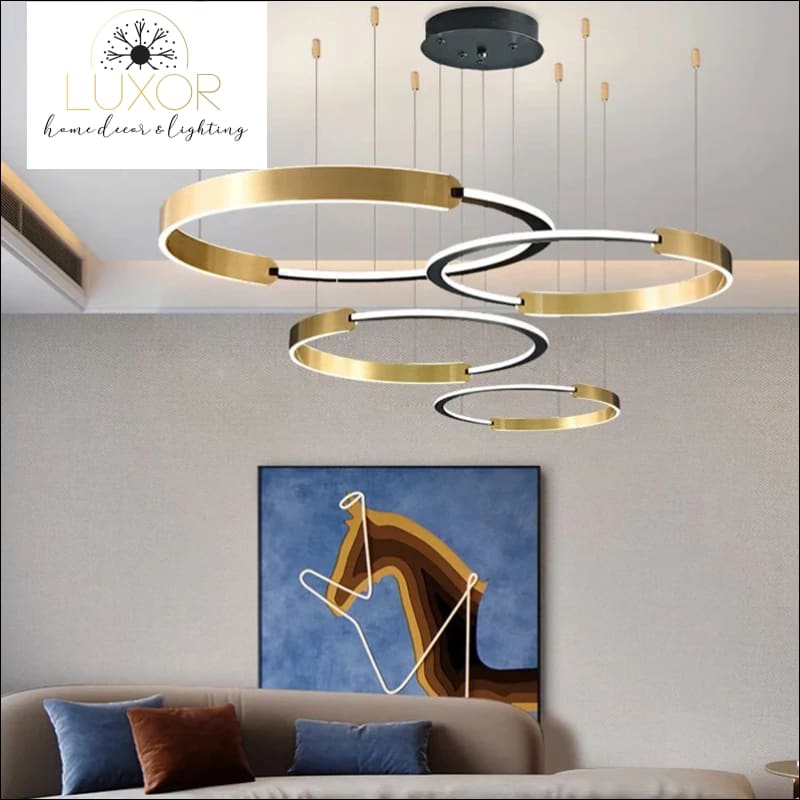 Nova Contemporary Ring Chandelier - Chandelier