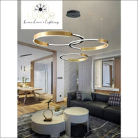 Nova Contemporary Ring Chandelier - Chandelier