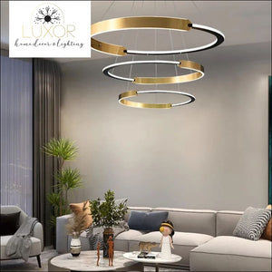 Nova Contemporary Ring Chandelier - Chandelier