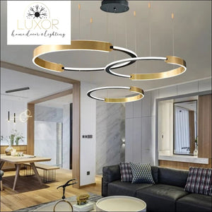 Nova Contemporary Ring Chandelier - Chandelier