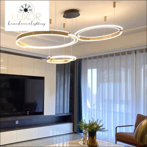 Nova Contemporary Ring Chandelier - Chandelier