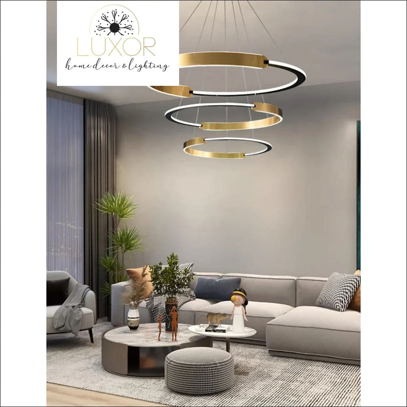 Nova Contemporary Ring Chandelier - Chandelier