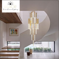 chandelier Obilina Luxury Spiral Crystal Chandelier - Luxor Home Decor & Lighting