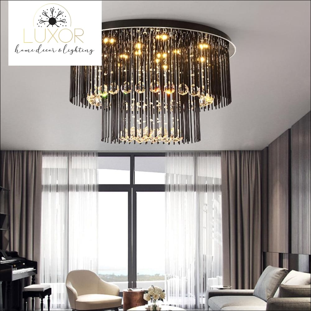 chandeliers Pietro Crystal Chandelier - Luxor Home Decor & Lighting