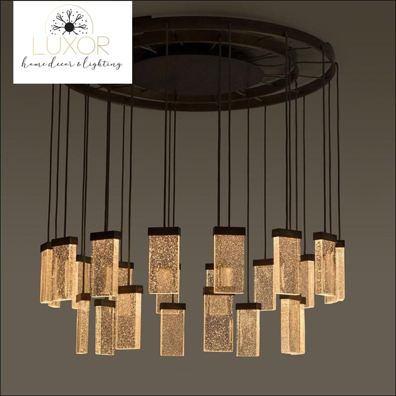 chandeliers Rainforest Crystal Chandelier - Luxor Home Decor & Lighting