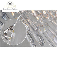 chandeliers Rayna Crystal Modern Chandelier - Luxor Home Decor & Lighting