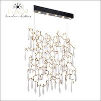 chandeliers Rayna Crystal Modern Chandelier - Luxor Home Decor & Lighting