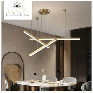 chandeliers Rubik Post Modern Suspension Chandelier - Luxor Home Decor & Lighting