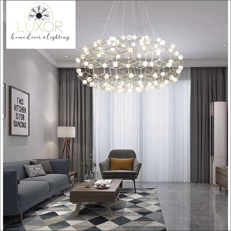 chandeliers Star Mesh LED Chandelier - Luxor Home Decor & Lighting