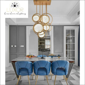 chandeliers Tresor Round Chandelier - Luxor Home Decor & Lighting