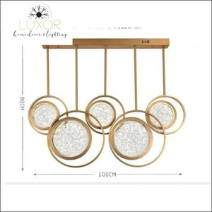 chandeliers Tresor Round Chandelier - Luxor Home Decor & Lighting