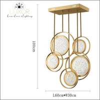 chandeliers Tresor Round Chandelier - Luxor Home Decor & Lighting