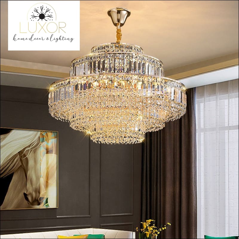 Venice Crystal Chandelier - chandeliers