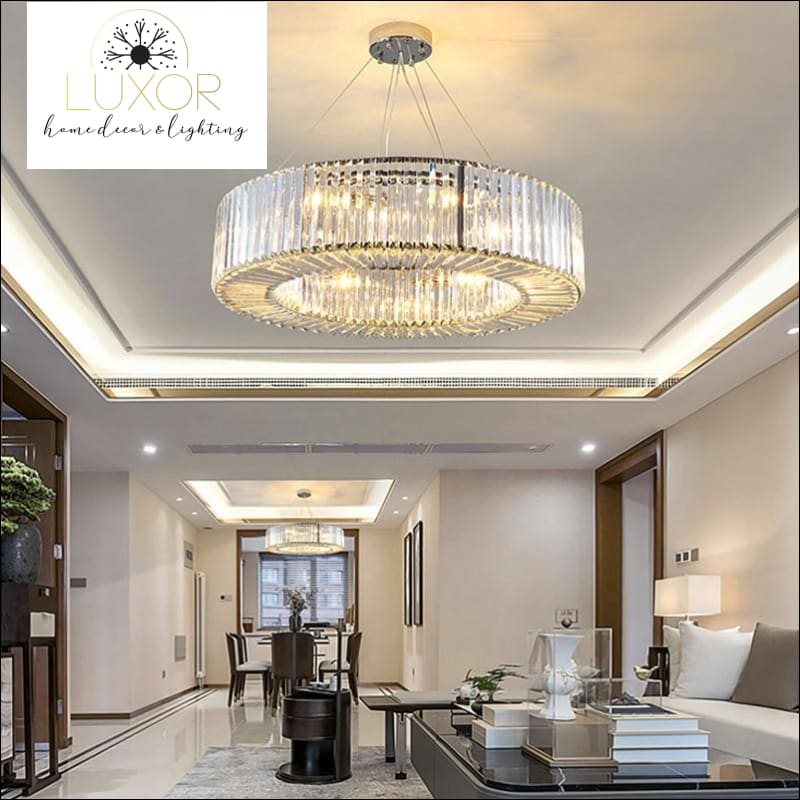 chandeliers Vida Lux Crystal Chandelier - Luxor Home Decor & Lighting