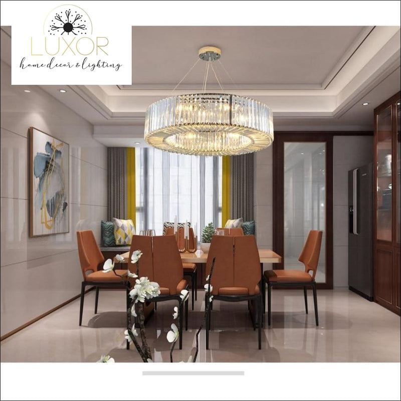 chandeliers Vida Lux Crystal Chandelier - Luxor Home Decor & Lighting