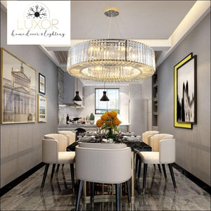 chandeliers Vida Lux Crystal Chandelier - Luxor Home Decor & Lighting