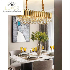 chandeliers Viola Crystal Chandelier - Luxor Home Decor & Lighting