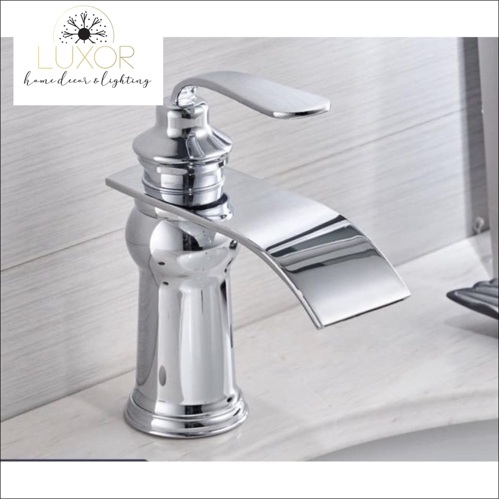 Waterfall Modern Bathroom Faucet